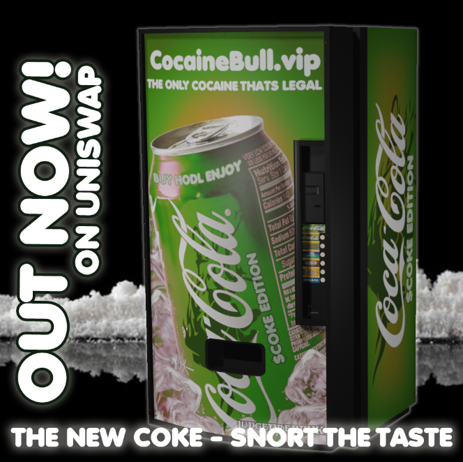 alishacrypto1's tweet photo. @Wrennounced LFG ALL $COKE! @1goonrich @Wrennounced  @CocaineBullETH https://t.co/NlUUz57lFD