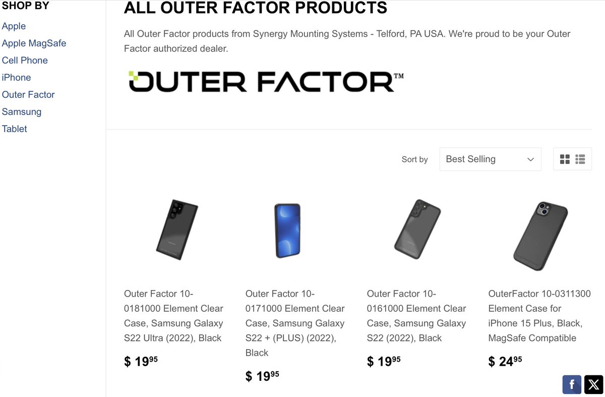 synergymounts's tweet image. Synergy Mounting Systems is proud to be your authorized Outer Factor dealer!

#outerfactor #cellphonecase #tabletcase #cellphone #tablet #iphone #apple #samsung #galaxy

synergymountingsystems.com/collections/al…