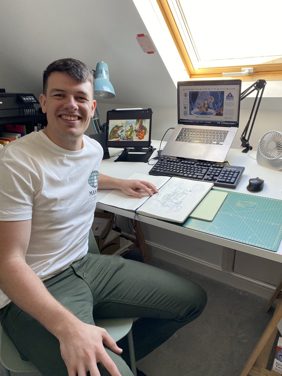 Tonight our guest is Pete Gray from Big Appetite Illustration. Pete set up his own illustration business and can now name some big name companies among his list of clients. Listen in from 7pm! #localbusiness #businessshow #illustration