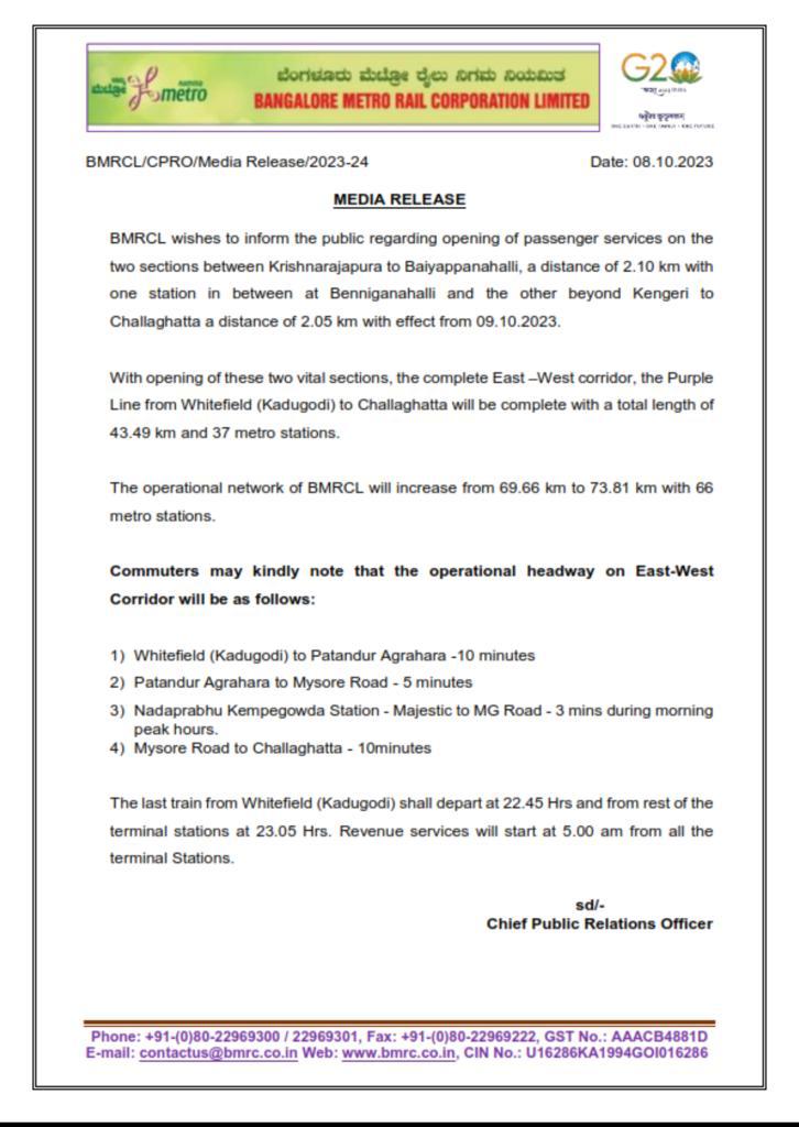 i_kpra's tweet photo. Finally it's confirmed ❤️
#PurpleLine 
#BMRCL 
#StartPurpleLineOperations 
#NammaMetro https://t.co/hJosQfyIBK