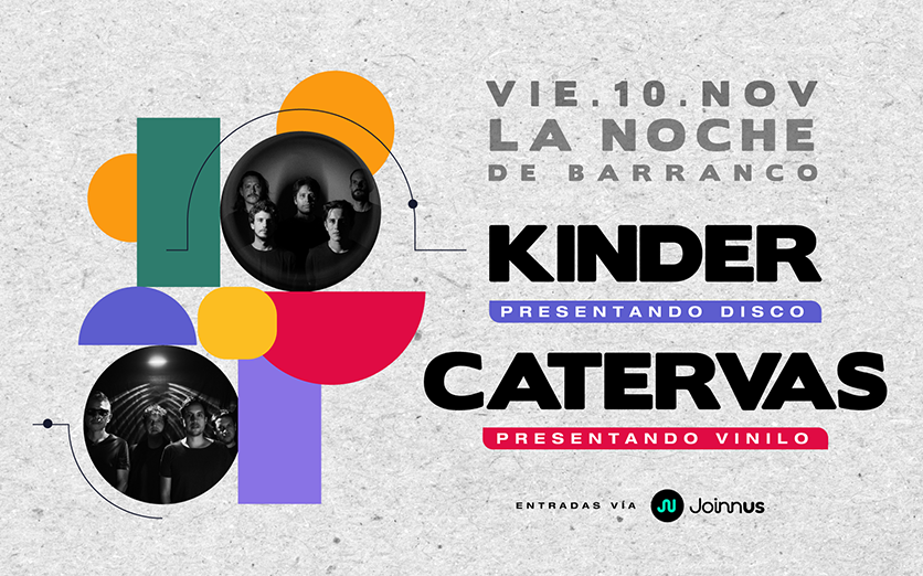 <a href="/KinderBanda/">Kinder</a> + <a href="/Catervas/">Catervas</a> en vivo! 🔥💥
Este viernes 10 de noviembre los esperamos en <a href="/lanoche/">La Noche de Barranco</a> . Entradas vía <a href="/joinnus/">Joinnus</a> aquí 👇
rb.gy/vdcqr