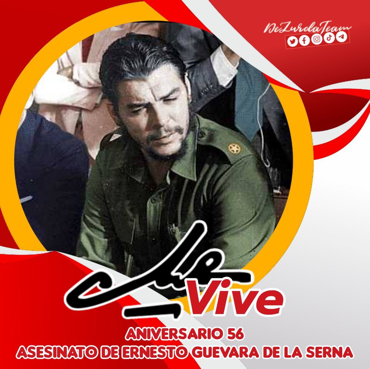 · “Ningún hombre como él en estos tiempos ha llevado a su nivel más alto el espíritu internacionalista proletario!” #CheVive #CubaPorLaVida #CubaCoopera <a href="/cubacooperaven/">Brigada Médica Cubana en Venezuela</a> <a href="/MINSAPCuba/">Ministerio de Salud Pública de Cuba</a> <a href="/japortalmiranda/">José Angel Portal Miranda</a>