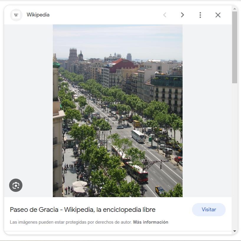 Paseo de Gracia - Wikipedia, la enciclopedia libre