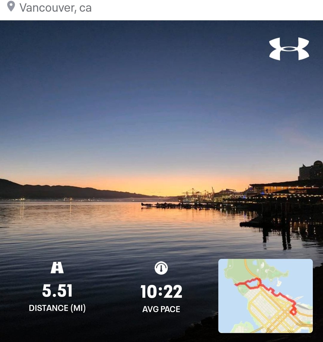 griz1's tweet photo. Another great @CityofVancouver run with #DrSRose @nationwidekids! Along #seawall at #sunrise into #SstanleyPark, past #LostLagoon to #SecondBeach! #CNSAM #CNS23 #CNS2023 #6for6 @ChildNeuroSoc @UCLABrainSPORT @MyVancouver @uclachildneuro  @CommTrailRun @WillStewNeuro @mackpurp https://t.co/DvOSBRA1eA