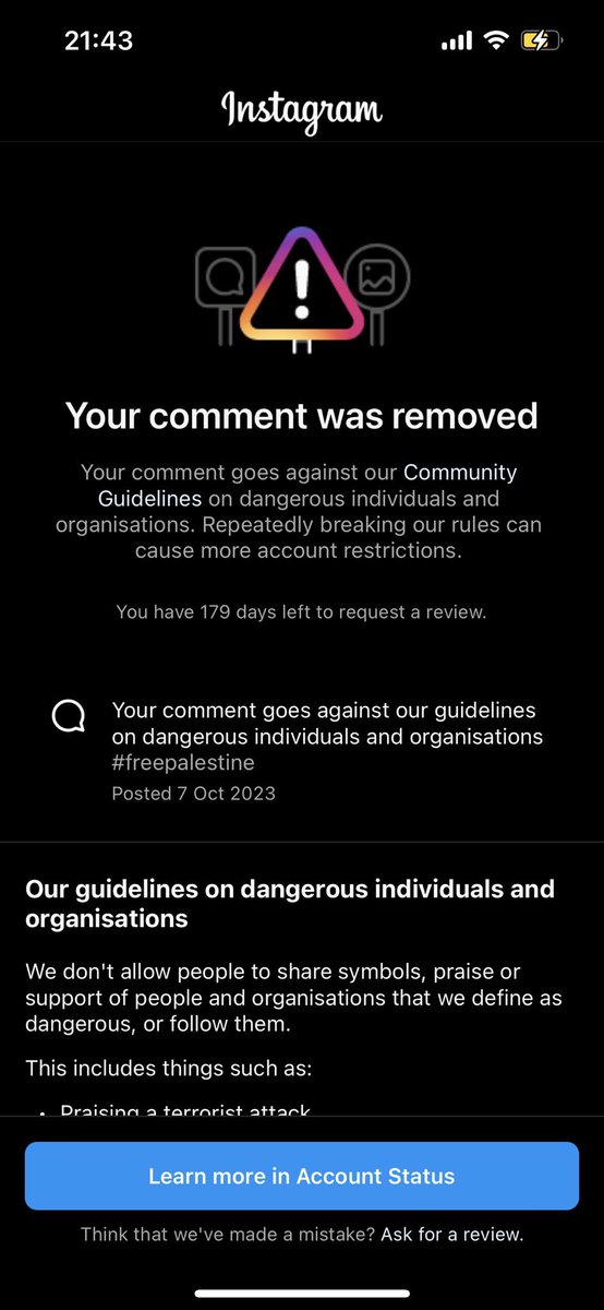 dlLambo's tweet image. RTs appreciated 

Meta - with a major global office in Ireland now deem the term “Free Palestine” as dangerous and remove it.

Palestine - the nation under illegal occupation…

Sickening