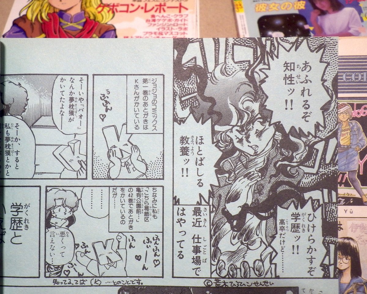 四天王寺古本祭りで買った35年前の 誌、1980年代オタ文化の熱気が