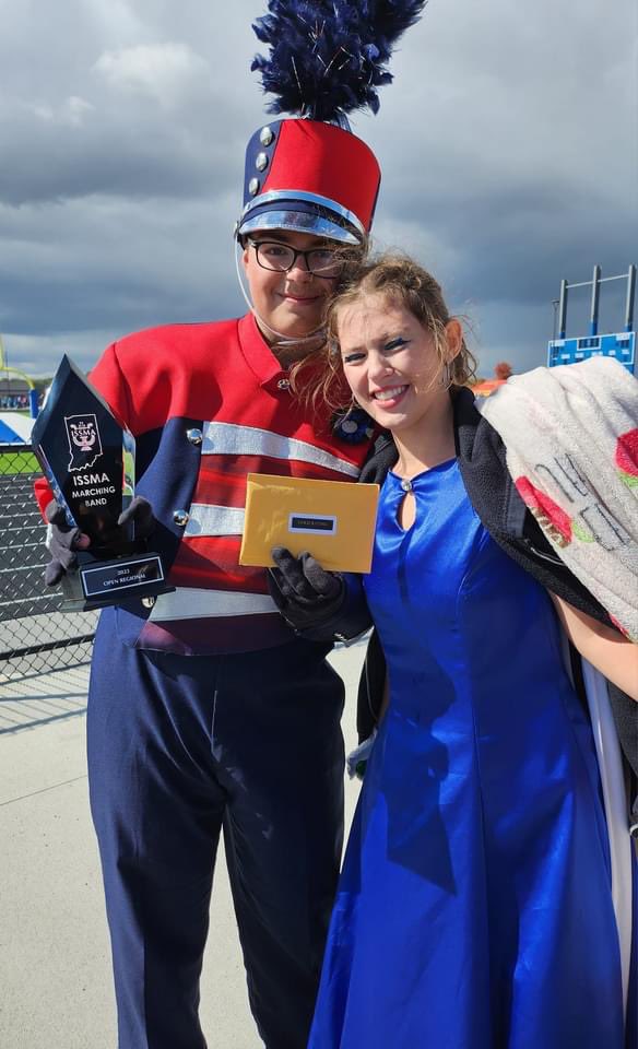 The Mighty Marching Panther Band scored a GOLD rating at Regional this weekend and will be moving on to semi state! Congratulations to everyone that has worked so hard all season to achieve this, and enjoy this much-deserved week of rest! (Pictures borrowed from Ashlee Bond)