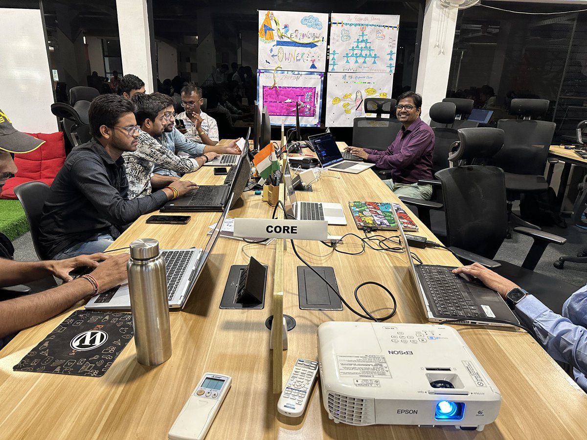 #WCBhopal Contributor Day Core Table Lead.