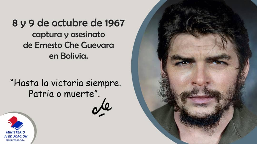 #CheVive en su ejemplo y sus ideas. Siempre nuestro Comandante.