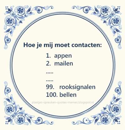 dbrplaatjes's tweet photo. Heb je onze andere plaatjes al gezien? --> https://t.co/FDNloZaoY7
#spreuk #quote #meme #humor #grappig #leuk #tegelspreuk #wijs #wijsheid #herkenbaar #appen #telefoon #smartphone #mailen #roken #bellen #communicatie https://t.co/b6WFlT03w1