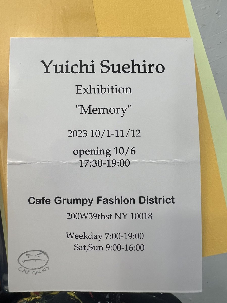 kokko_1969's tweet photo. ニューヨークで絵を展示してます https://t.co/KbEOp1aSRS