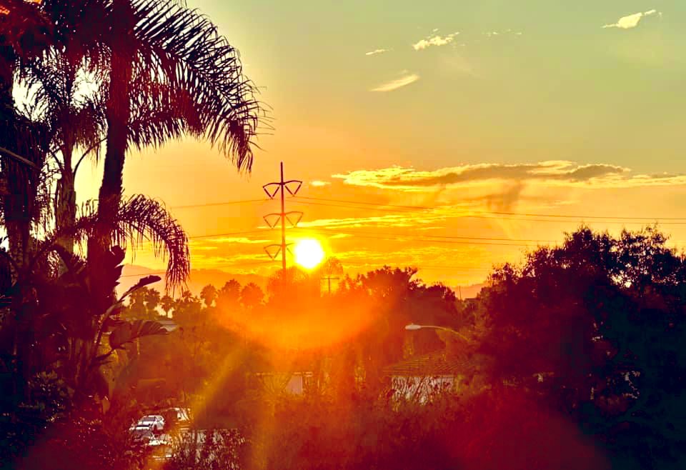 saalu4m's tweet image. sun morn&apos;s epic sunrise and a caffeine fix – the ultimate combo!  #SundayVibes #JavaJunkie