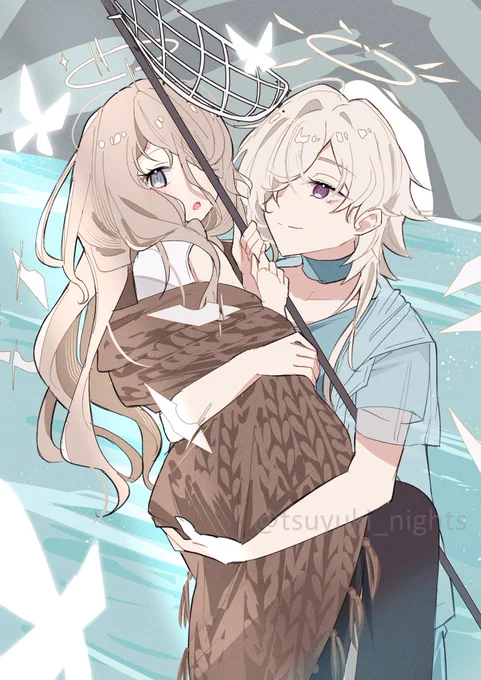 エンフォーサーとセシリアの夏の思い出#アークナイツ 