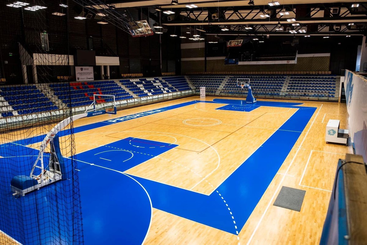 albanzogaj's tweet photo. 🏀 Salla e Pallatit të Rinisë ... e renovuar 😍 #Sporti #Prishtina2030 https://t.co/JZX5QCtil0