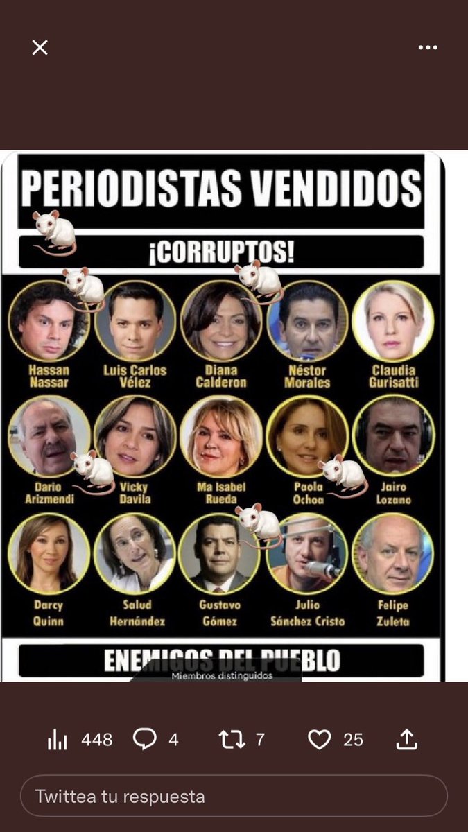 moism1114's tweet photo. @lcvelez @RevistaSemana Eres uno más de los que pertenecían a la nómina de periodistas contratados por Duque para limpiar su imagen. 
Seguirás  llorando por tres años más https://t.co/1lmpr7Z94Q