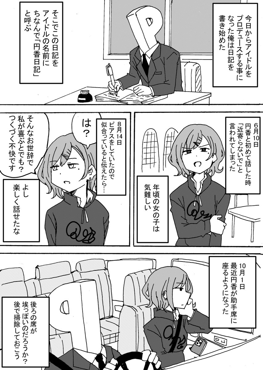 円香日記(再掲) #シャニマス