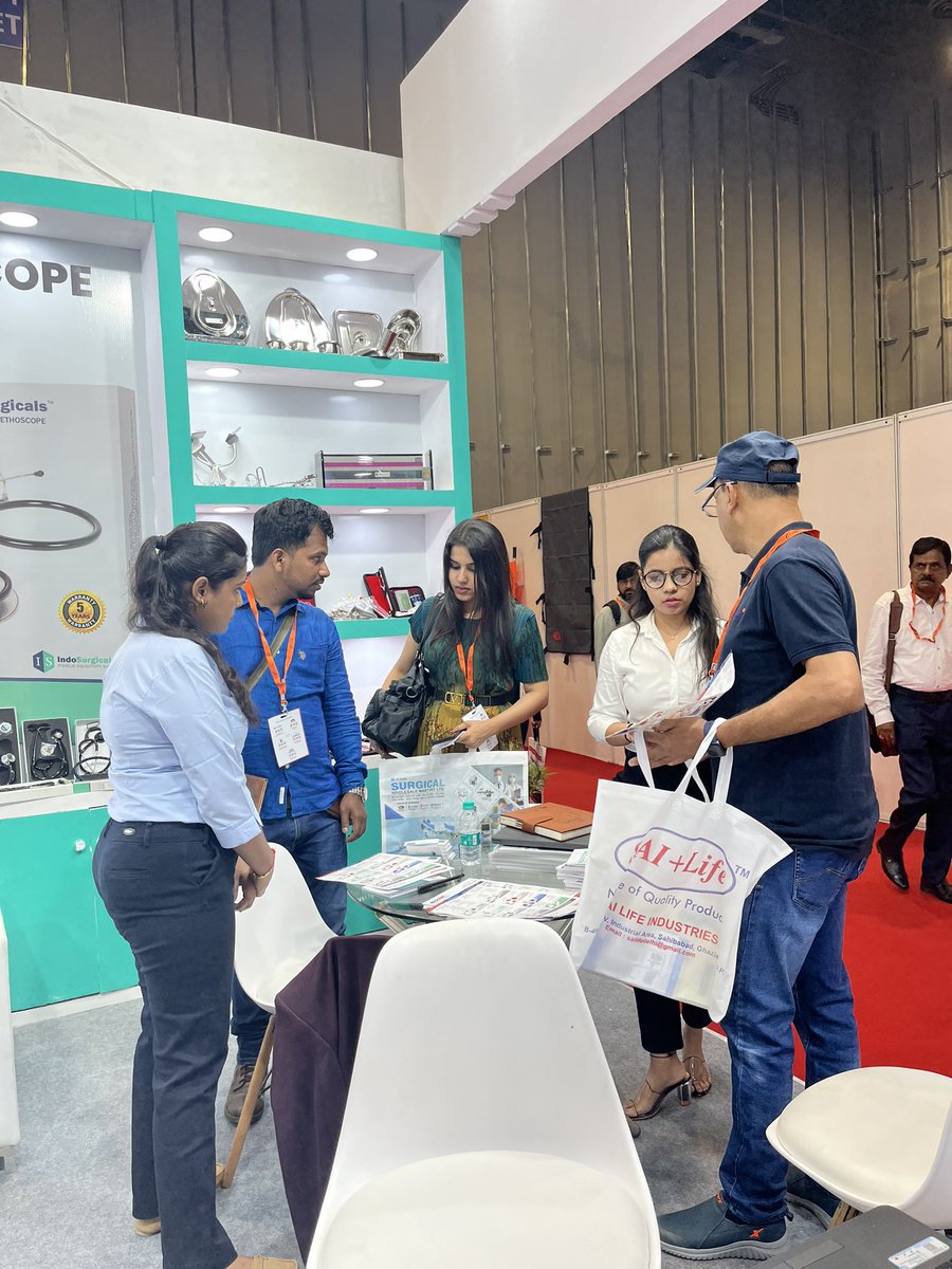 IndoSurgicals's tweet photo. Wrapping up Day 2 at #Medicall with a bang! Thanks to all who visited the IndoSurgicals Private Limited booth. We're thrilled to be part of this healthcare revolution. Stay tuned for even more exciting updates tomorrow! 🩺 #MedTech #IndoSurgicals" https://t.co/JYpvcUS1tv