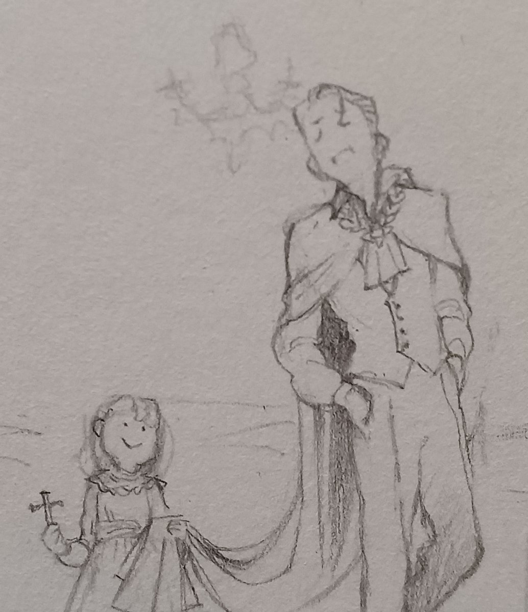 珍しく季節感ある絵を描こうとしてます