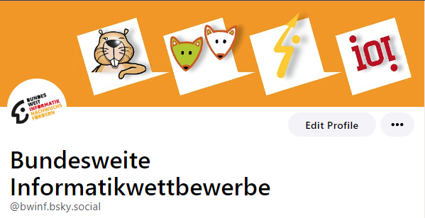 Bundesweite Informatikwettbewerbe tweet media