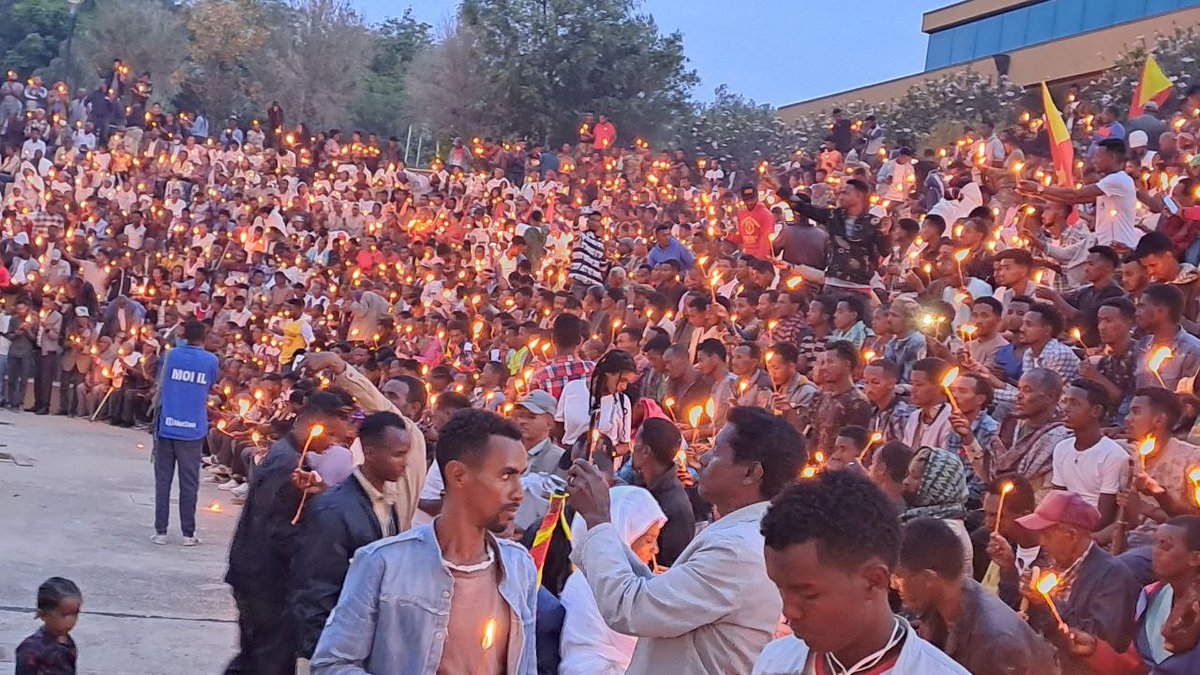 Tigrai_TV's tweet photo. #Tigray IRA declared three-day national mourning period to honor veterans sacrificed in the war on Tigrai
----

Mekelle, October 8 (Tigrai Television)- Tigray Interim Administration declared three-day national mourning period to honor veterans who lost their lives fighting in the ranks of the Tigray Defense Forces against Ethiopian forces and their allies, the Eritrean Defense forces and Amhara Forces.
In a media briefing on Monday, former chief of the Tigrayan forces and Deputy President of the Tigray IRA Tadesse Werede(Gen.) stated that the national mourning period will begin on October 13 by official announcement of the deaths of fighters who sacrificed their lives during the war on Tigray.
“Arrangements have been finalized after a lot of scrutiny to officially announce the death of combatants in a way that “can designate the martyrs’ heroism.”, The Deputy President noted.
The general denounces the informal announcements of combatants’ death; he stressed on the importance of waiting for the official announcement from governmental authorized bodies only.
He emphasized on the priceless sacrifice the veterans have paid to save the people of Tigrai from genocidal assault.
Taddesse Werede (Gen.) called on all Tigrians who live at every corner of the world to “primarily consider this period of mourning as a priority.”
It is to be recalled that President Geatchew Reda hinted on period that the day of mourning would be declared during a media briefing a week ago.
During the media briefing, the president accredited the progress that has been made in inspecting the information of the combatants which plays a part in delaying the announcement.
The president states the ongoing announcement of deaths of the fighters in unofficial manner disregards the heroism of the martyrs.