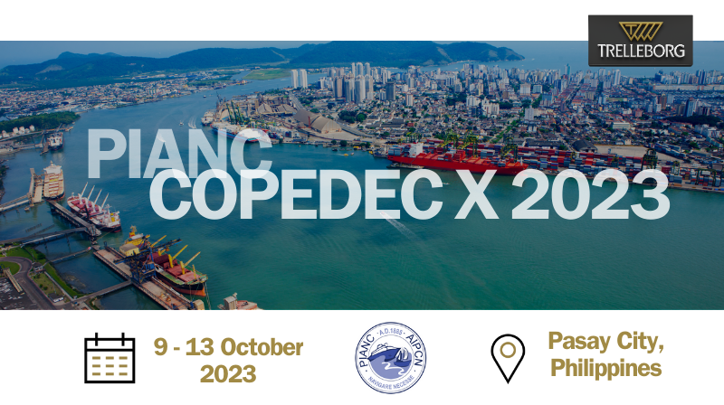 TrelleborgGroup's tweet image. We are pleased to be present at International Conference on Coastal and Port Engineering in Developing Countries (COPEDEC) taking place at the Philippine International Convention Center, Pasay City, Philippines from October 9th to 13th.
bit.ly/46HGs9A
#PIANC #COPEDEC