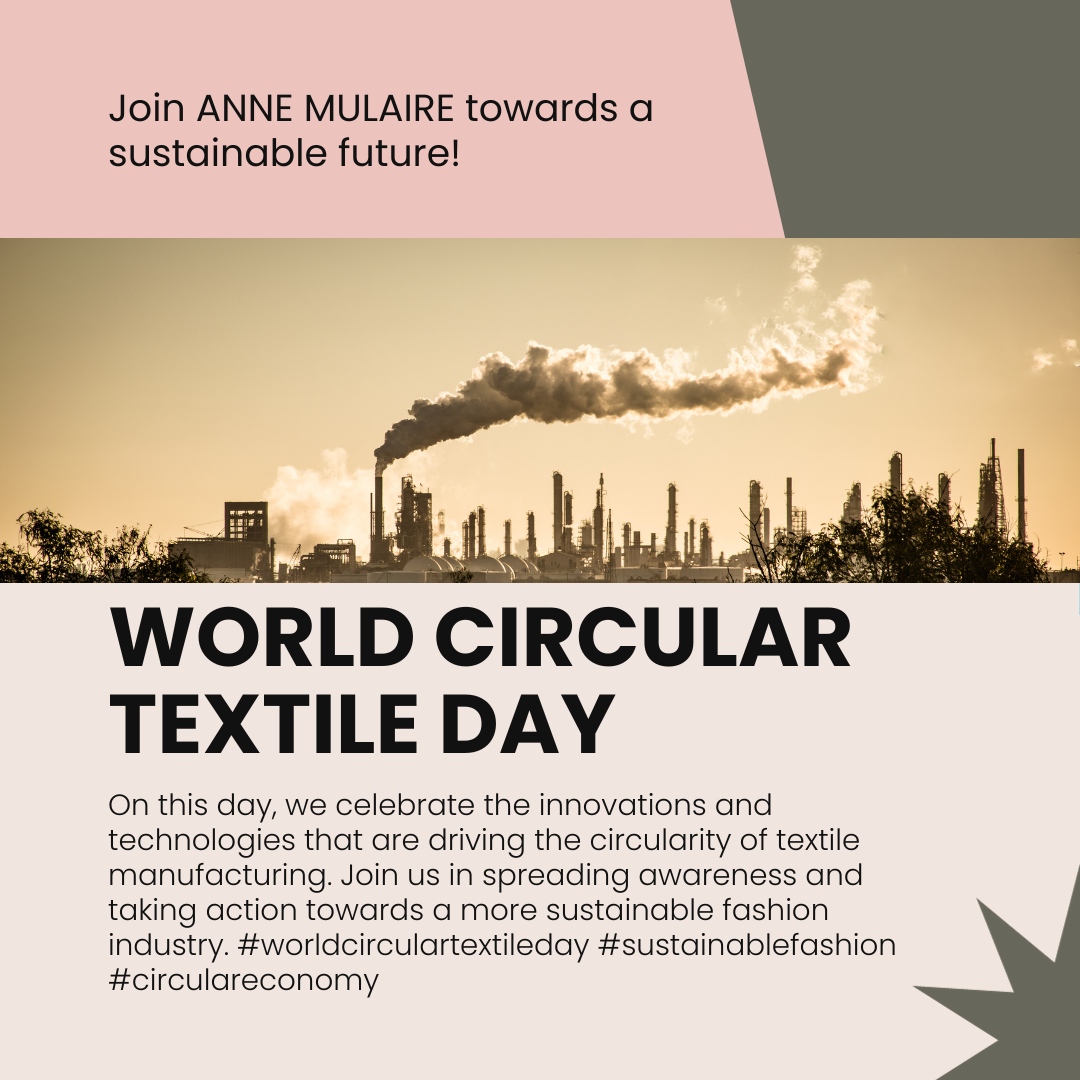 AnneMulaire's tweet photo. In the wake of climate change, people around the globe have made - and continue to make - great efforts in mitigating the amount of WASTE they generate and the CARBON footprint it leaves behind. ⁠

#CircularFashion #AnneMulaire360 #WorldCircularTextileDay @WCTD2023 #MadeHere https://t.co/irQklF6q0O