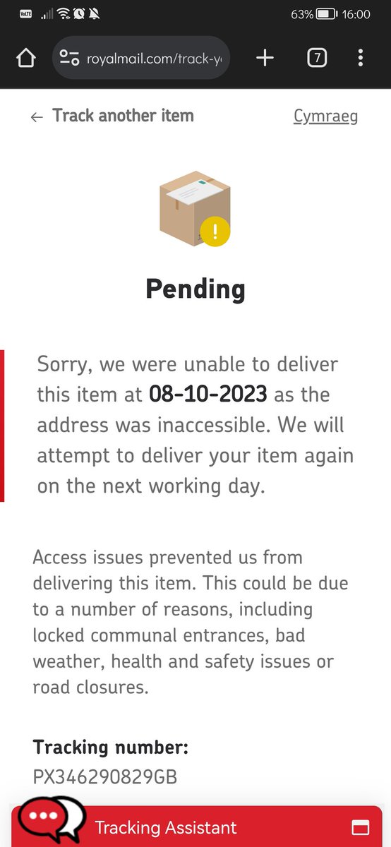 ChronicCodie's tweet image. Hiya @RoyalMailHelp @RoyalMail please elaborate on how my unlocked driveway entrances off a main road is inaccessible? There have been no issues before. Elaborating will help me understand what you need to be able to deliver. Thanks.