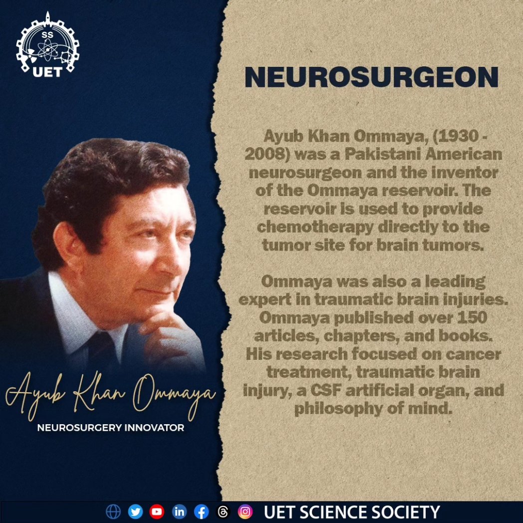 UET_SS's tweet photo. PAKISTANI SCIENTISTS: Series 2
#sciencesociety #uet #uetss #science #scientist #scientific #technology #artificialintelligence #physics #research #nuclearphysics #innovation #gammaspectroscopy #revolution #research #atomictests #neurosurgeon #braintumors #scientificachievements https://t.co/zdIYDa7RZv