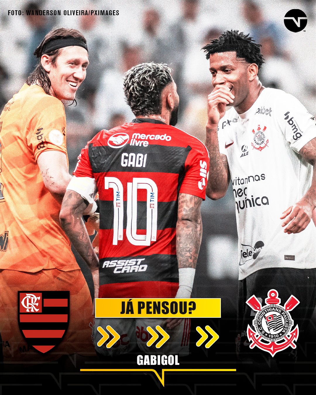 Melhor jogador do Corinthians? 👀 Na - TNT Sports Brasil