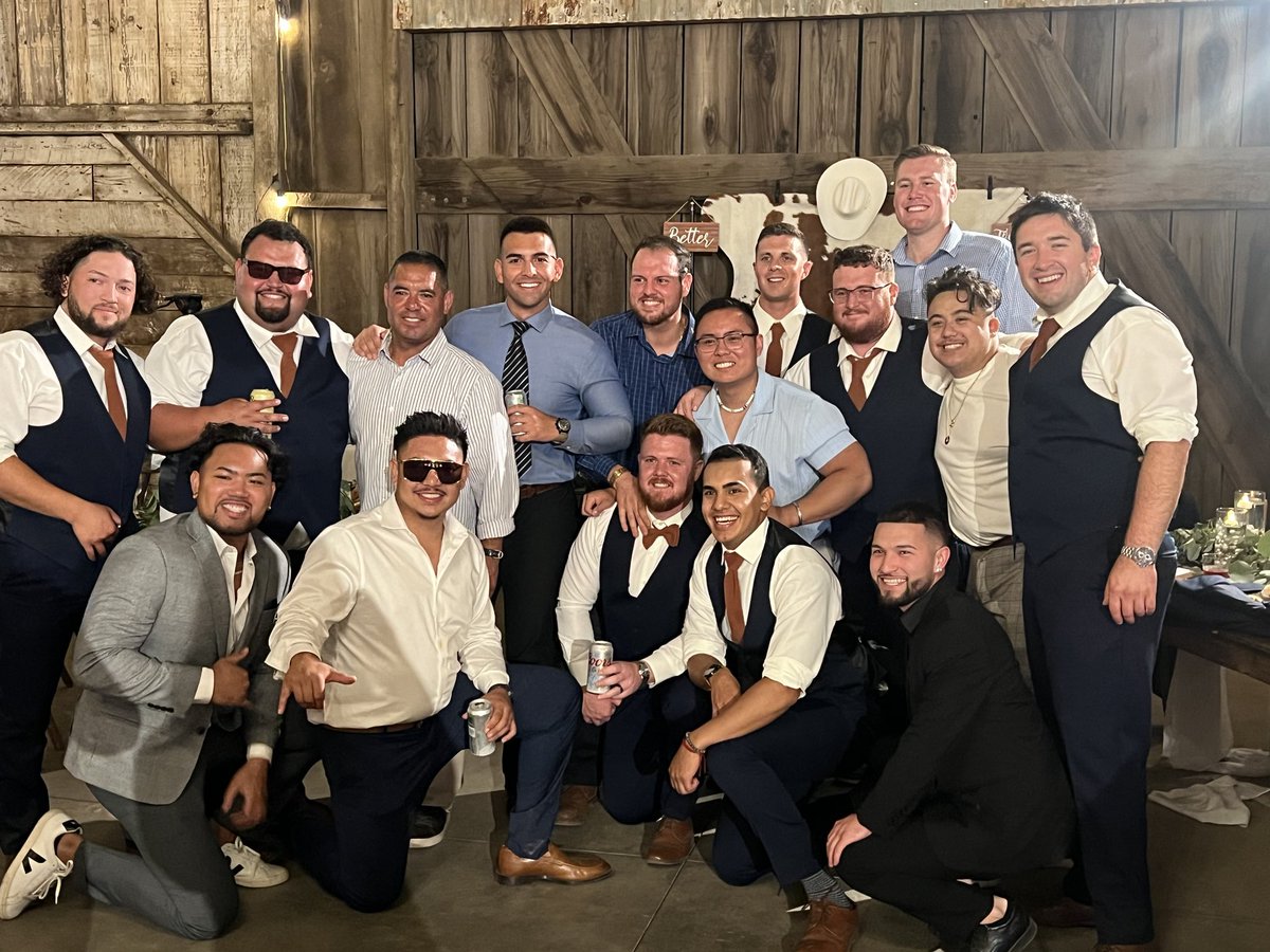 martinez_coach's tweet photo. Palma Strong representing at Kyle Winslow’s Wedding. https://t.co/nsZeneMhyo