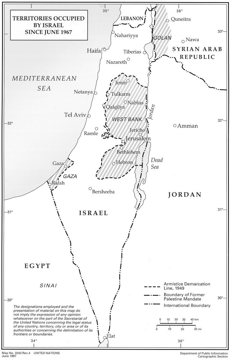 adams_ess's tweet photo. 🇵🇸 • La "ligne verte" (Green Line) fait référence à la ligne d'armistice établie à la fin de la guerre israélo-arabe de 1948. Cette ligne était le résultat des accords d'armistice conclus entre Israël et ses voisins arabes, notamment l'Égypte, la Jordanie, la Syrie et le Liban. https://t.co/hAiG8ttZWd