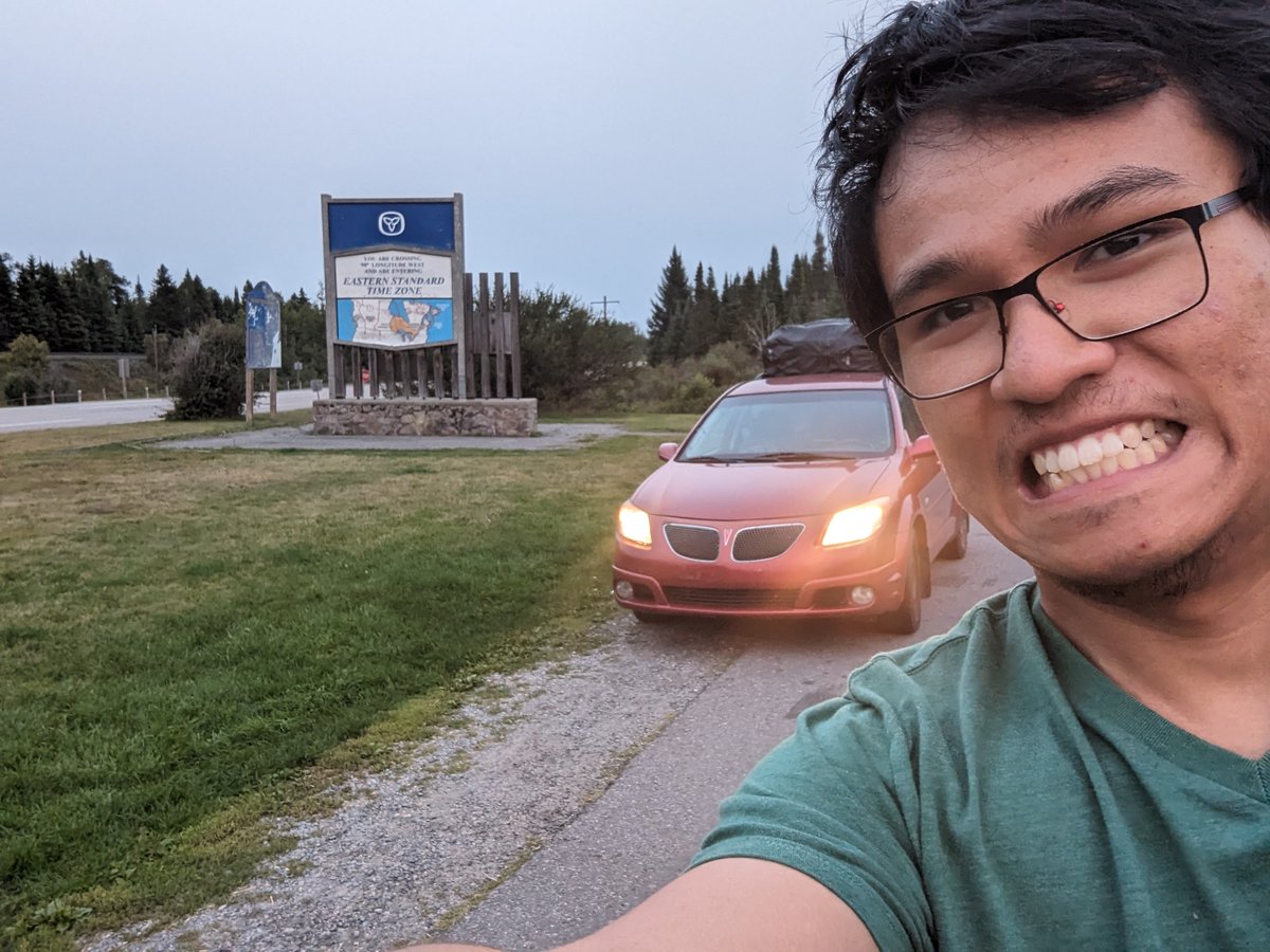 ktbsievers's tweet image. I sold my car...
One can summarize my academic career with "Billy explores Northern America"... in his Pontiac Vibe.
But now it's time to sell it and live the frugal PhD life...