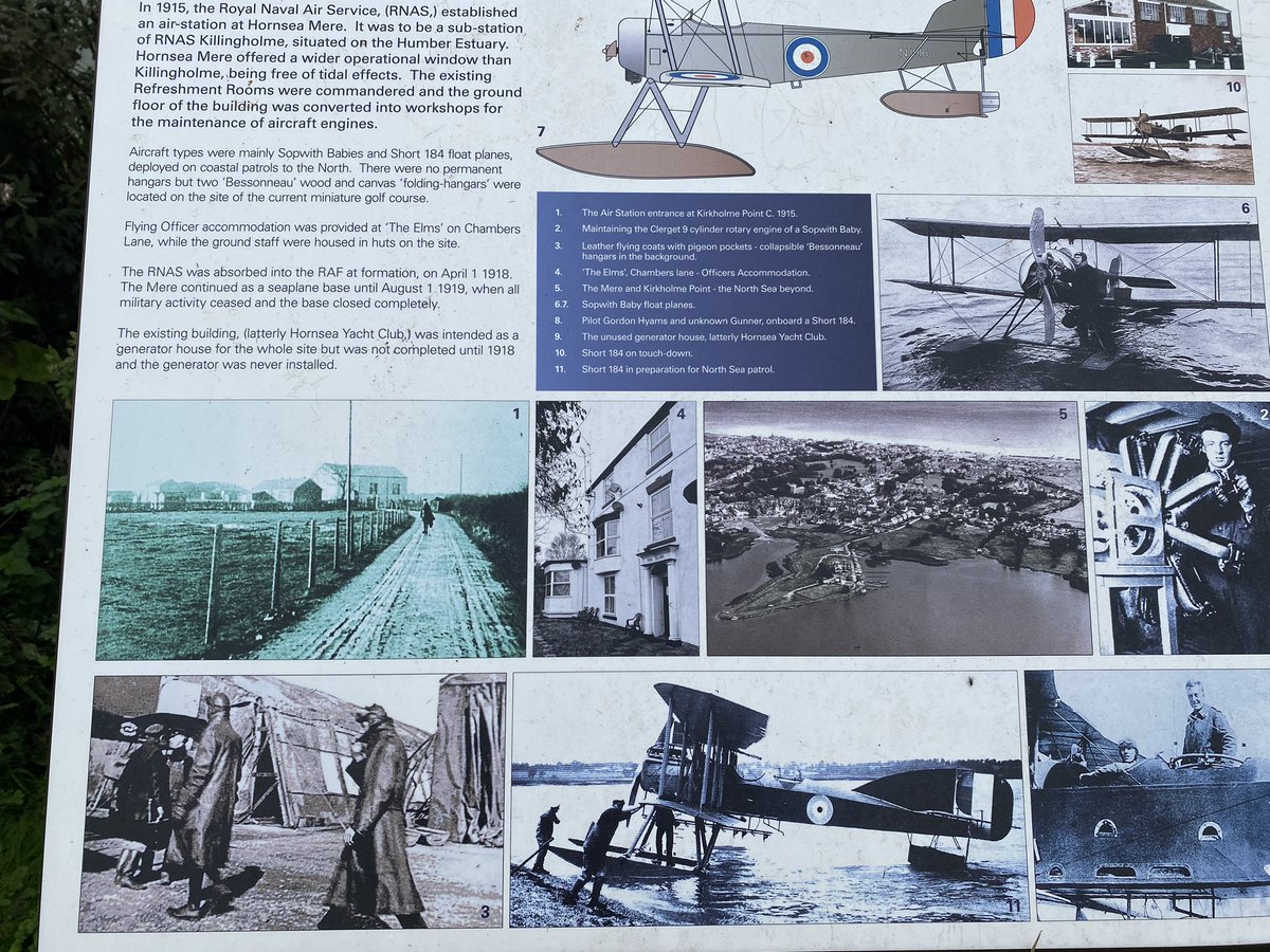 dr_wendym_RN's tweet photo. A morning of walking and exploring in Hornsea - from medieval sites, to 15thC estates to site of #WW1 flying site - water landings #sopwith &amp; some sheep for this kiwi https://t.co/ad7Ops2XkO