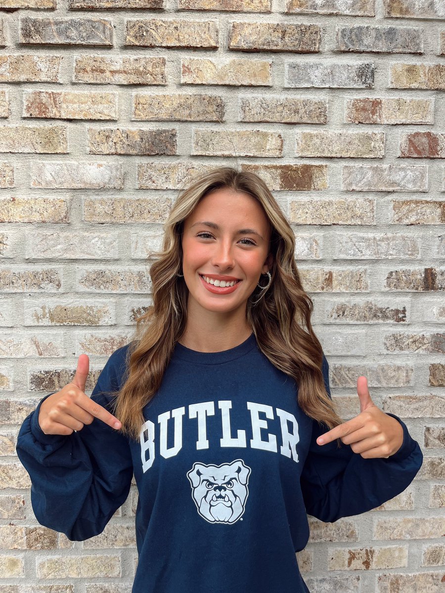 I’m so excited to announce my verbal commitment to Butler University! I am so thankful for Coach Roe and Coach Culler for giving me this amazing opportunity, and I could never be where I am without the unwavering love and support from my family, friends, teammates, and coaches.