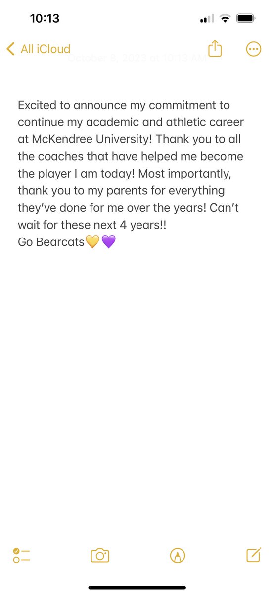 TaylorFohey's tweet photo. Committed!!! @McKendreeWBB #GoBearcats
 @CoachK_40 @Terr31 @QHSGBB @Bdance1632 @dbaggs3 @greglogs @MissouriPhenom https://t.co/onpaMu59DM