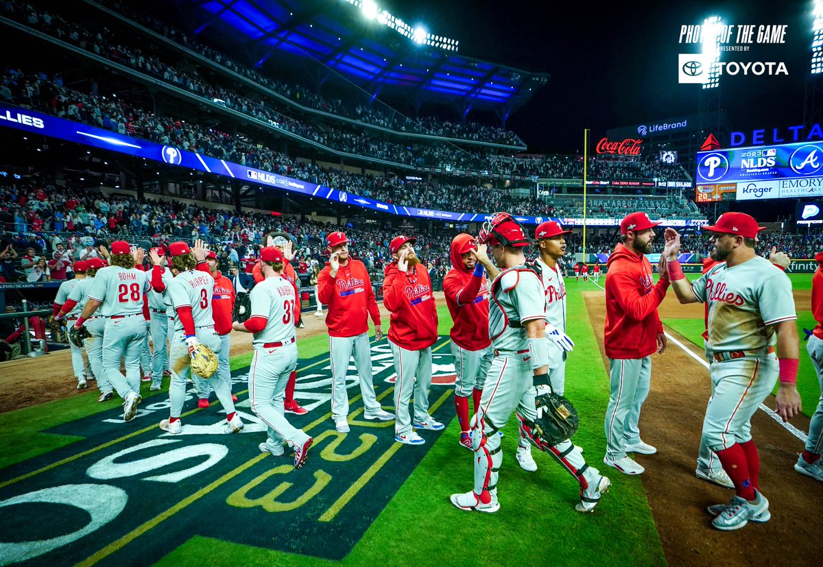 Phillies's tweet photo. Huge Game 1 win for our guys 👏

Which photo from last night is your fave choice for @Toyota Photos of the Game?

(vote in the poll below please and thank you) https://t.co/8q4VL2GsYE