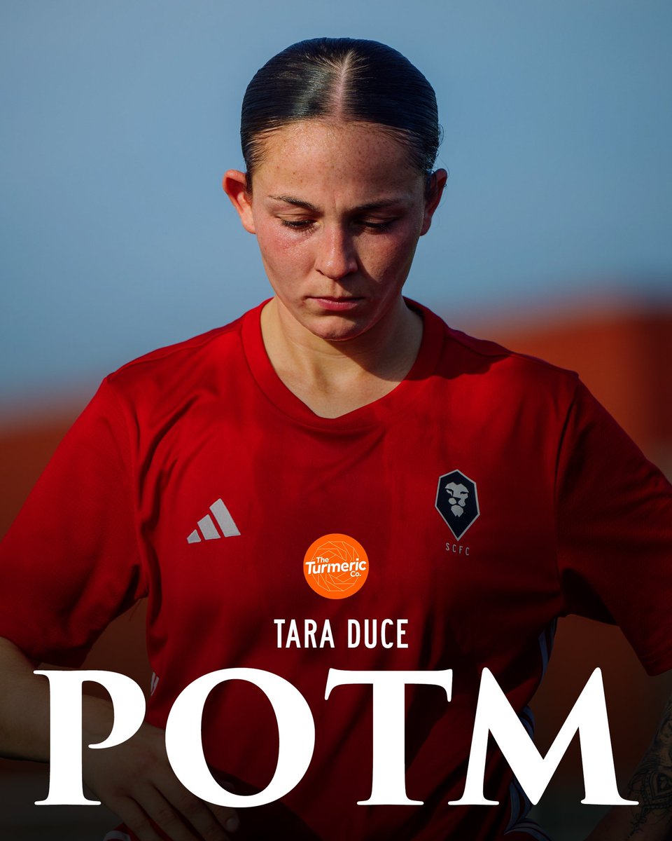 Two stunning goals 🎯

<a href="/Taraduce_7/">Tara Duce</a> is your Player of the Match, powered by <a href="/TheTurmericCo/">The Turmeric Co.</a> 🏆