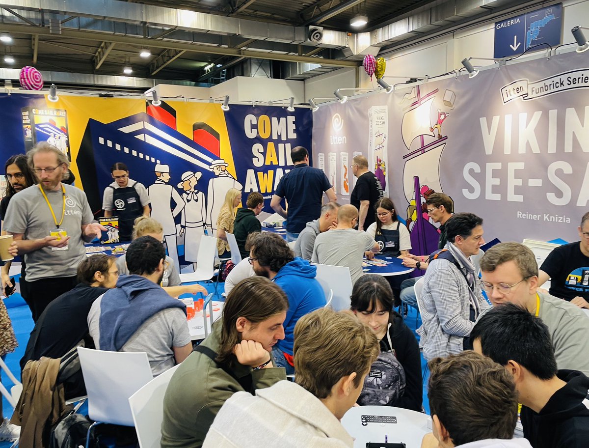 saashiandsaashi's tweet image. SPIEL &apos;23の最終日を迎えました。もう残すところ30分で閉幕です。  @SPIEL_Messe #SPIEL23