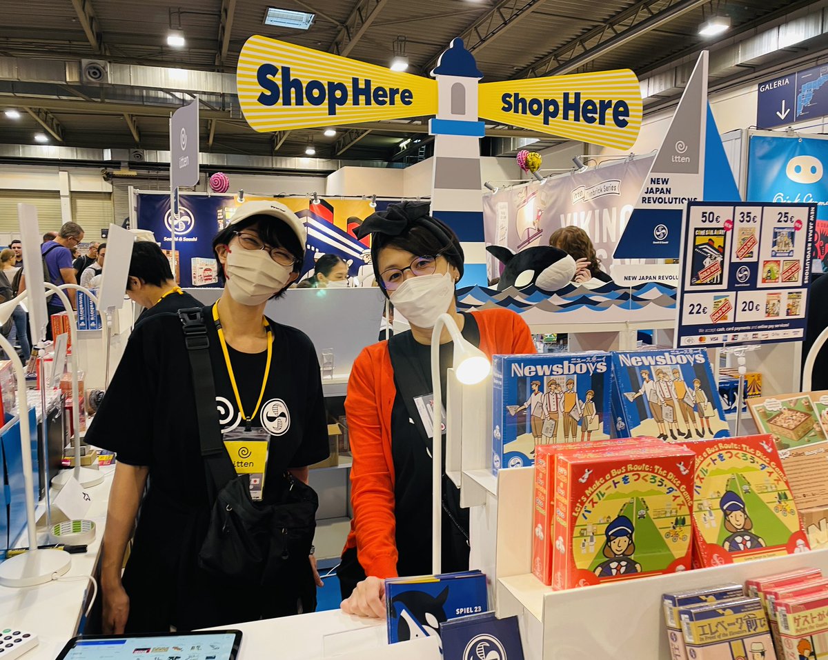saashiandsaashi's tweet image. SPIEL &apos;23の最終日を迎えました。もう残すところ30分で閉幕です。  @SPIEL_Messe #SPIEL23