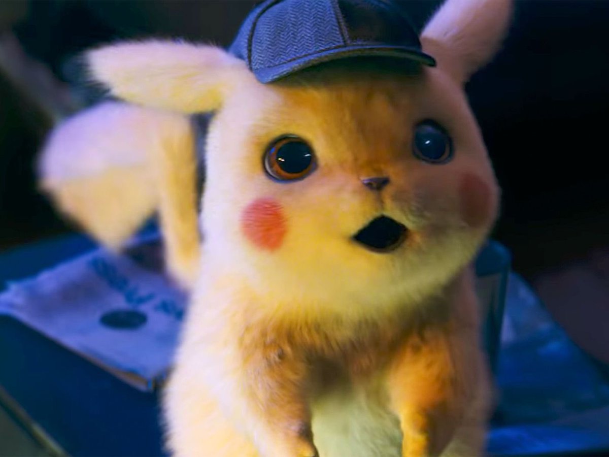 Nice meta joke lol 😂 

#DetectivePikachu 
#DetectivePikachuReturns