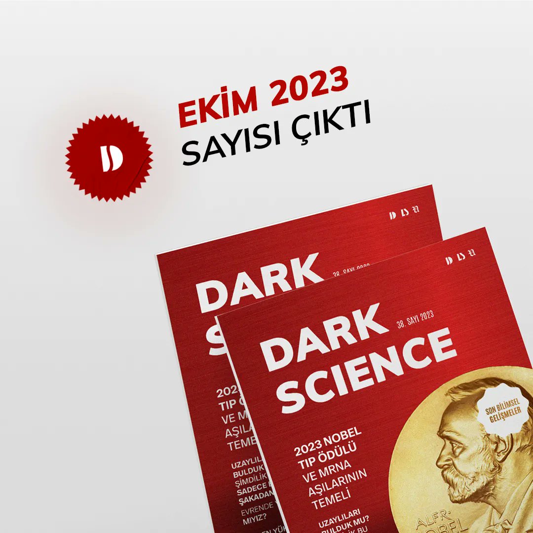 Bilimin büyülü dünyasına yolculuğunuz başlıyor! Dark Science Dergisi'nin Ekim 2023 sayısı çıktı. Bu sayıda keşfedilecek birçok ilginç konu bulunuyor✨ #Bilim #DarkScience #BilimDergisi 

shopier.com/ShowProductNew…