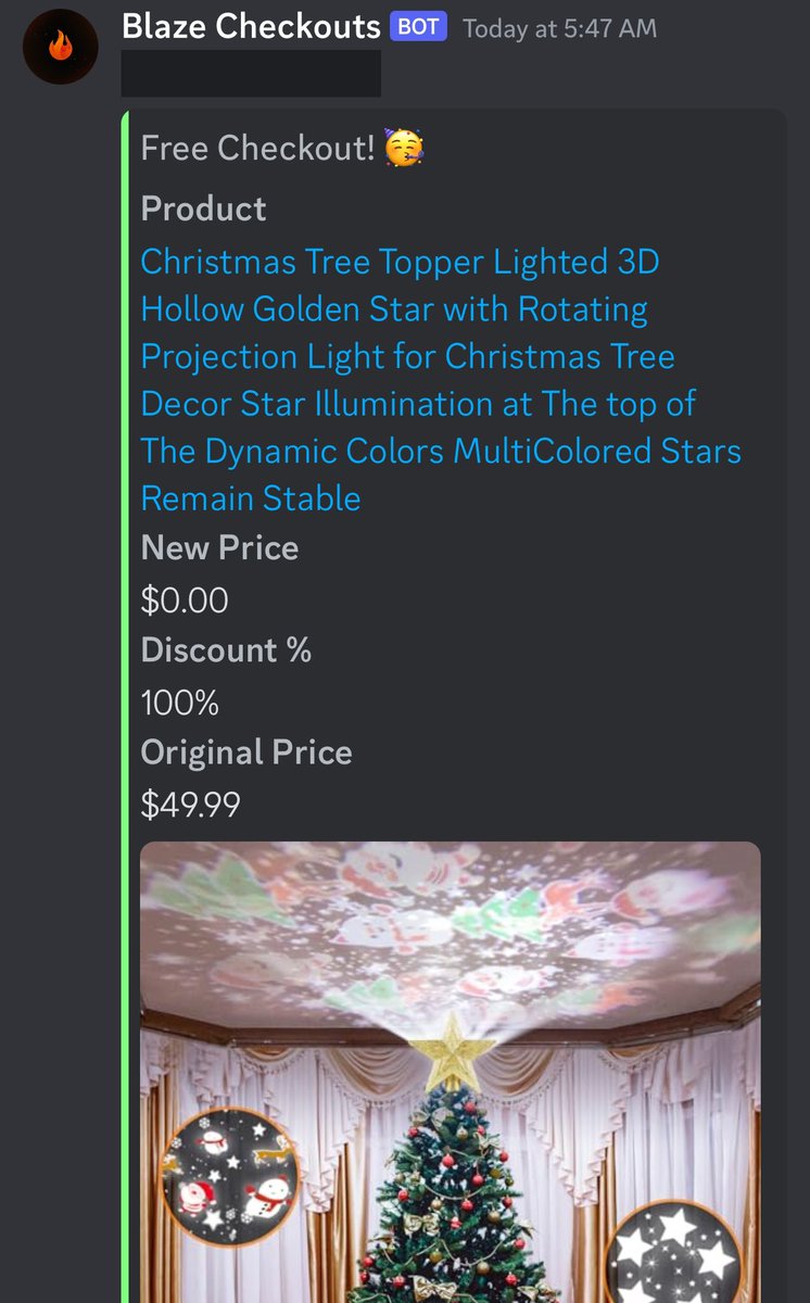 Our members woke up to Christmas Tree Toppers paying off their membership easily! 

Get your 30 DAY FREE TRIAL and join the best Freebies group! We cook everyday!

Join here: whop.com/checkout/plan_…