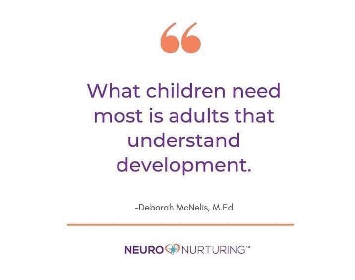 Understanding how a childs brain develops,  neuroscience ,attachment, and the impact of developmental trauma &amp; toxic stress is the most important part of trauma informed,responsive approaches and practices.🧠🌱
