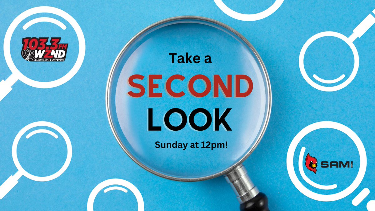 WZND's tweet image. Tune in at noon with Colleen and John to take a #SecondLook at what was reported this week! 🔍🗞️