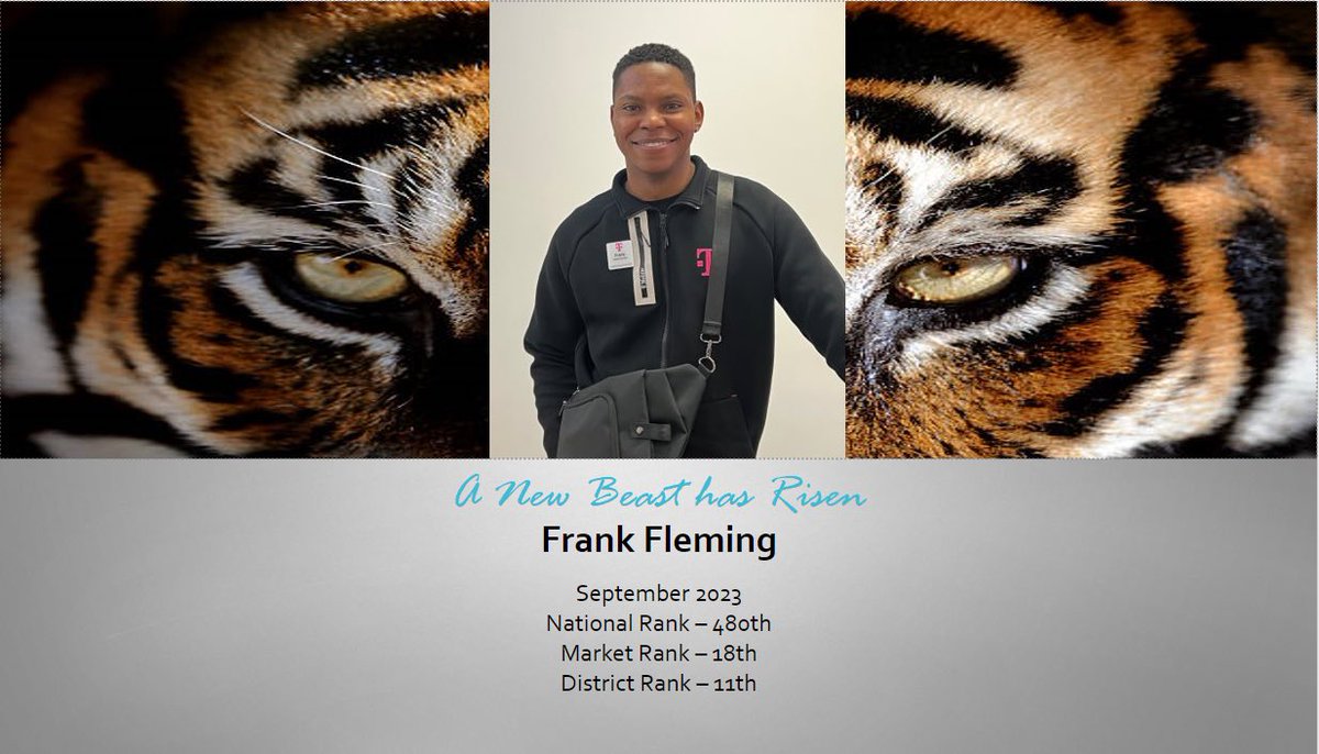 Our first repeat Beast of the Month since the tradition started goes to a truly amazing expert. Frank is serious about serving his customers and the results speak for themselves. He’s been in the top 10% of his peers since joining the Bronzeville team <a href="/MagentaTera/">T</a>