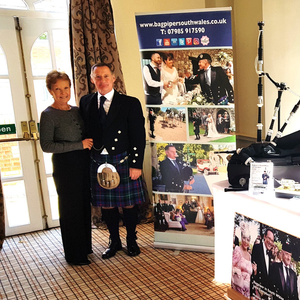 #TeamBagpipesWales would like to Thank #HeritagePark Staff for inviting us to today's Wedding Showcase.
A very successful day & Thanks to all who came to speak to us :-)

#BagpiperWales #Bagpipes #Pontypridd #Porth #Trehafod #Tonypandy #Treorchy #Caerphilly #TalbotGreen #Aberdare