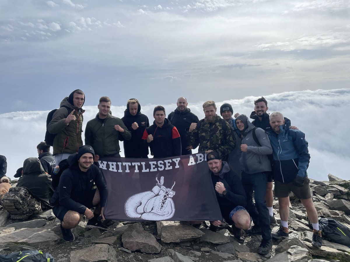 WhittleseyABC's tweet photo. What a awsome weekend, Climbed snowdon as a fundraiser to help the boxing club keep doing what we do week in and week out, thanks to everyone that came along, and a massive thankyou to our sponsors and everyone that donated towards this it means the world to us 🥊🥊 https://t.co/ssRnwdq0Rq