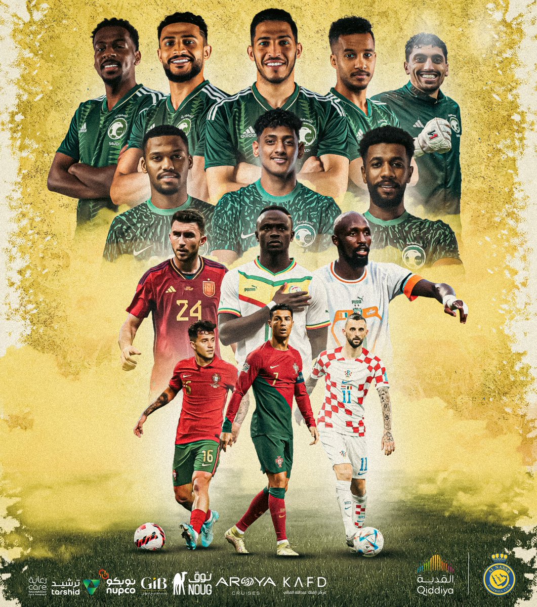 14 لاعبًا من النصـر السعودي 🇸🇦
يغـادرون للمشاركة مع منتخبات بلادهم 💛

أمنياتنا لنجومنا بالتوفيق وتمثيـل ناديهم #العالمي خير تمثيـل 🤩