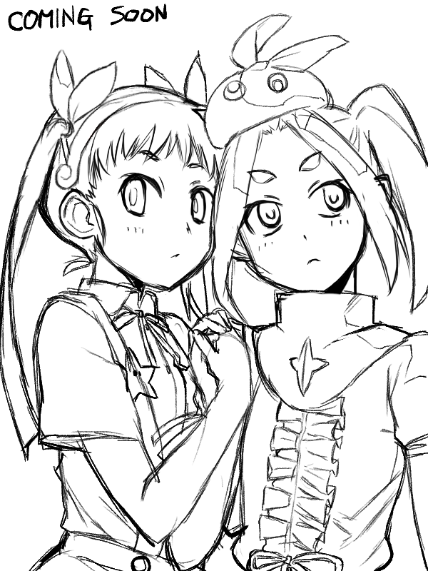 本日のラスト落描き
#物語シリーズ
落選コンビ 