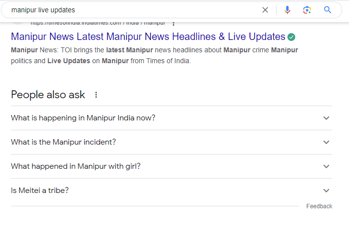 RumzHere's tweet image. Keyword search for situation in Manipur and Israel, with starkly different results below. Why is the media so quiet about Manipur, where is the fury, the outrage, the demand for justice? #Manipur #Israel #WrongIsWrong